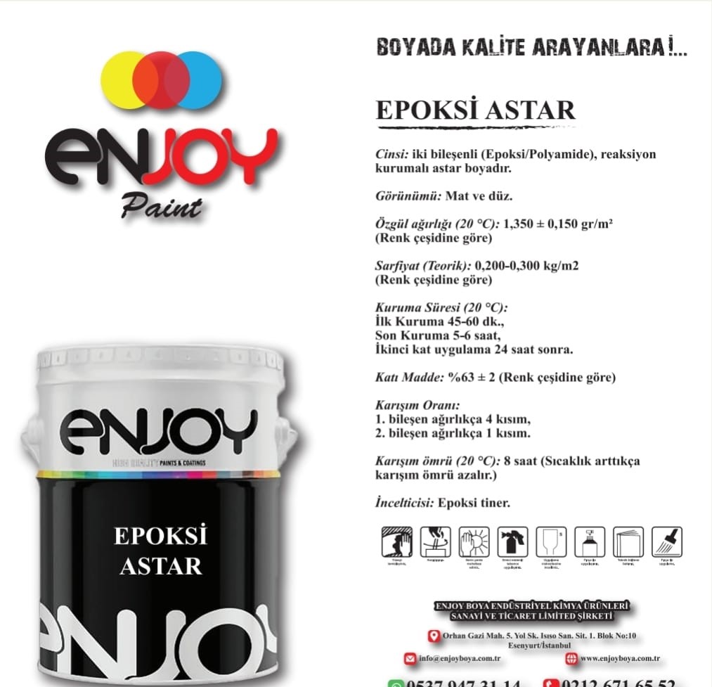 EPOKSİ ASTARLAR