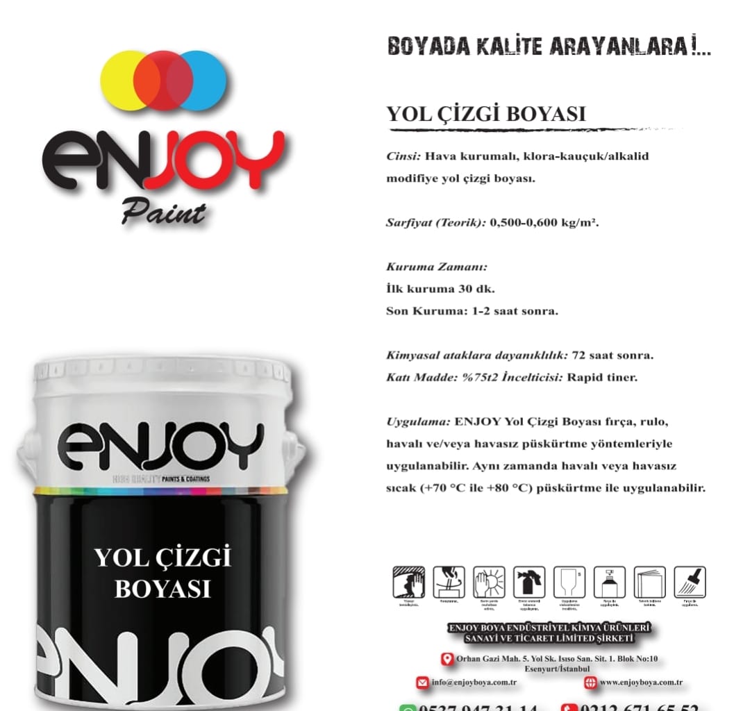 YOL ÇİZGİ BOYALARI